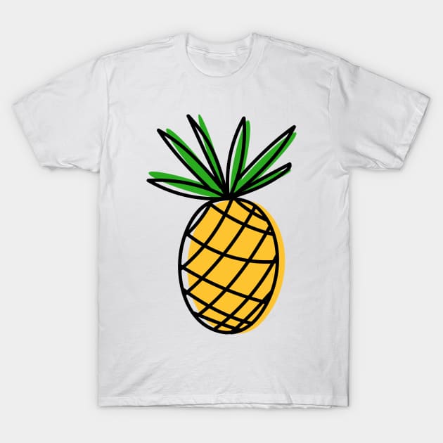 cute pineapple T-Shirt by eyoubree